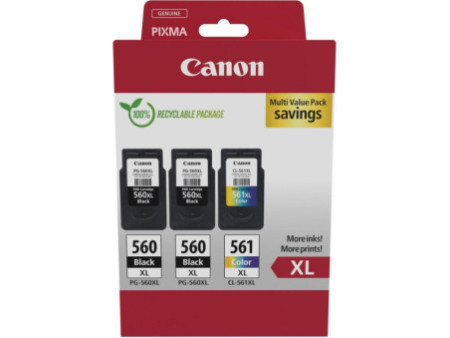 Multipack CANON 2x PG560 + 1x CL561 - 3712C009