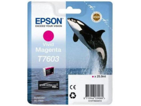 Cartouche Jet d'encre Magenta EPSON N°T7603 C13T76034N10