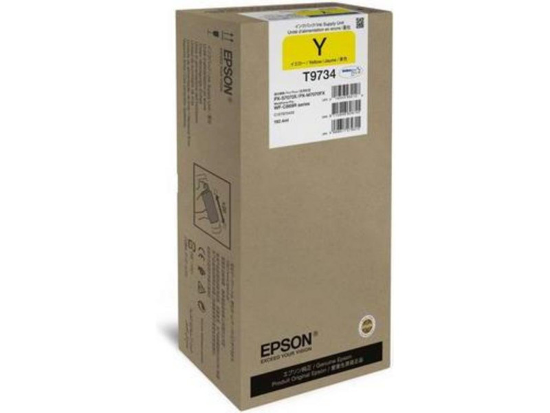Cartouche Jet d'encre Jaune EPSON N°T9734 C13T97340N