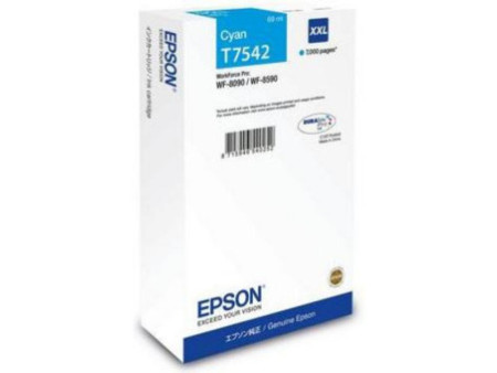 Cartouche Jet d'encre Cyan EPSON N°T7542 C13T75424N