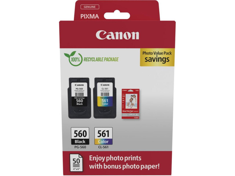 Multipack CANON PG-560 + CL-561 - 3713C008