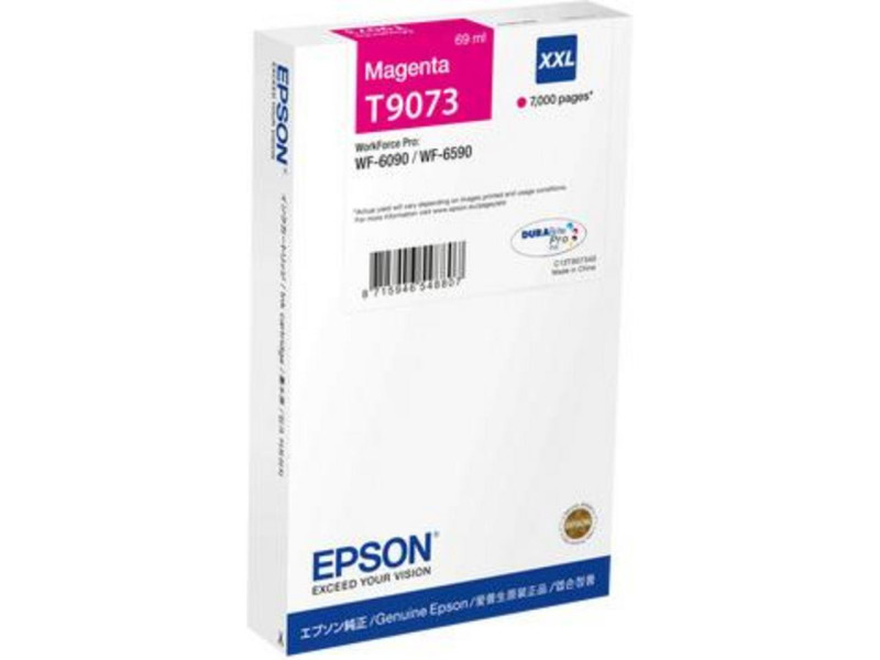 Cartouche Jet d'encre Magenta EPSON N°T9073 C13T90734N