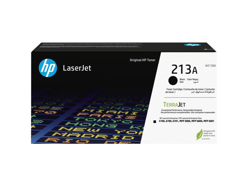 Toner Laser Noir HP N°213A W2130A