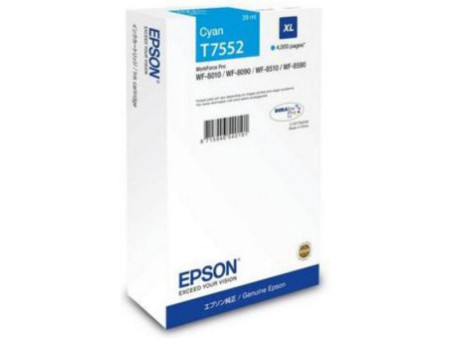 Cartouche Jet d'encre Cyan EPSON C13T75524N
