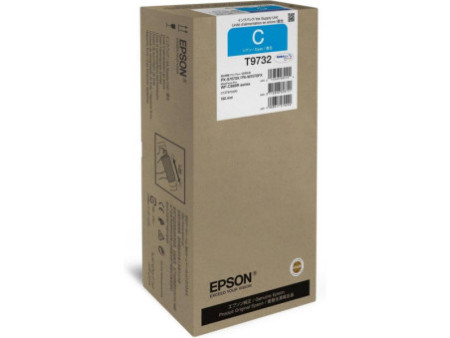 Bouteille d'encre Cyan EPSON N°T9732 C13T97320N
