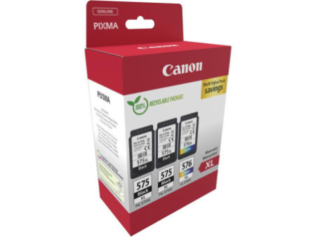 Multipack CANON 2xPG-575XL + 1xCL-576XL - 5437C004