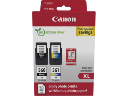 Multipack CANON PG-560XL + CL-561XL - 3712C008