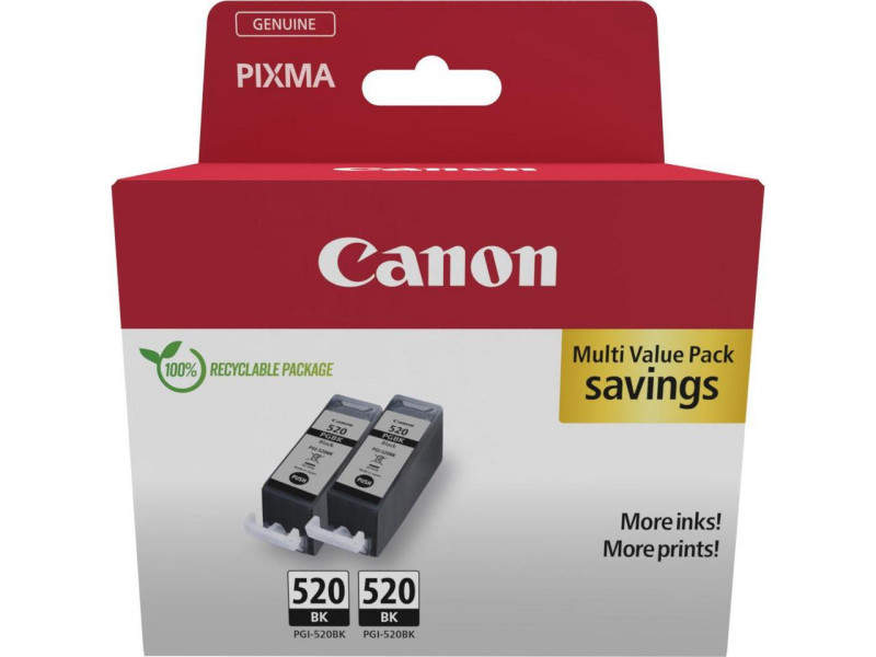 Multipack CANON 2x PGI-520BK - 2932B019