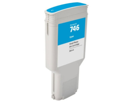 Cartouche compatible HP 746 Cyan P2V80A