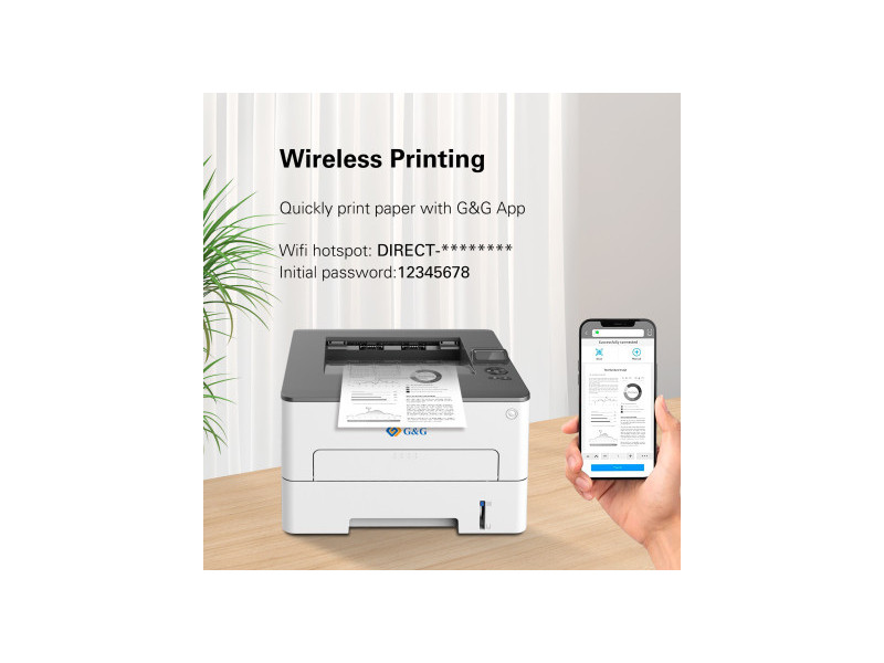 Compatible G&G Printer&Consumables GGP4100DW BIANCO pour G&G