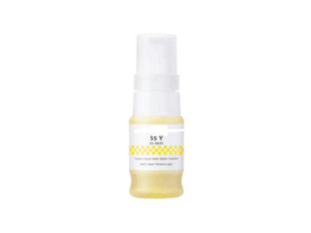 Bouteille encre compatible CANON GI-55Y 6291C001 - Jaune - 3000 pages