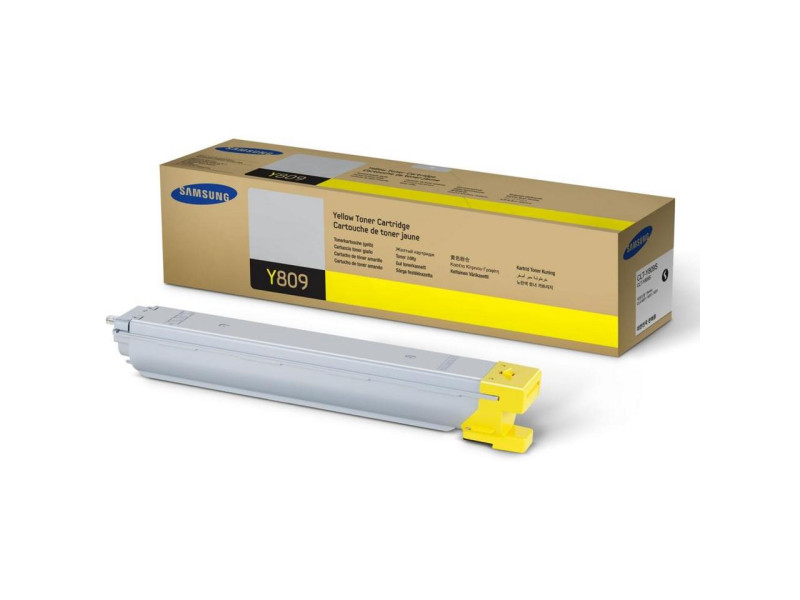 Toner compatible HP SS742A - Samsung CLT-Y809 - Jaune - 15.000 pages
