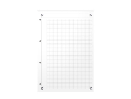 Oxford International Bloc-notes 'NOTEPAD', A4+, quadrillé