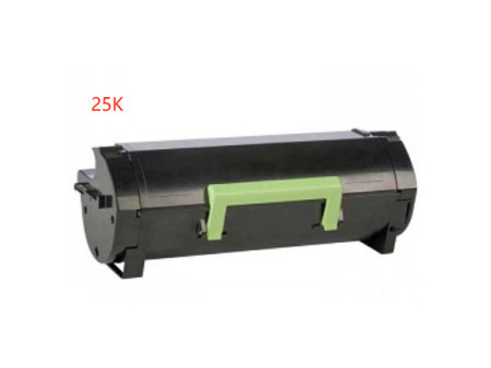 Compatible Toner Monochrome LEX56F2U0E Black pour Lexmark