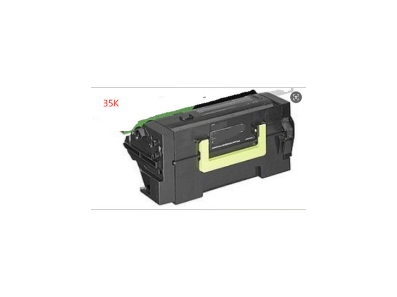 Compatible Toner Monochrome LEX58D2X0E Black pour Lexmark