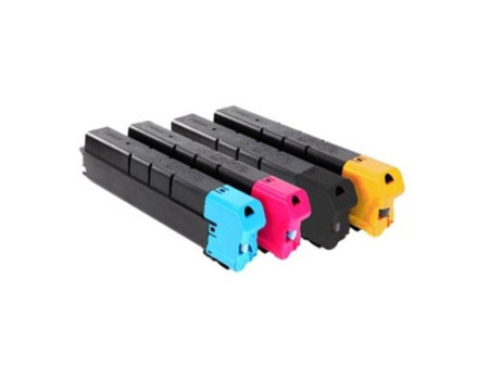 Compatible Toner Color Set KYOTK8735Y Yellow pour Kyocera - 1T02XNANL0