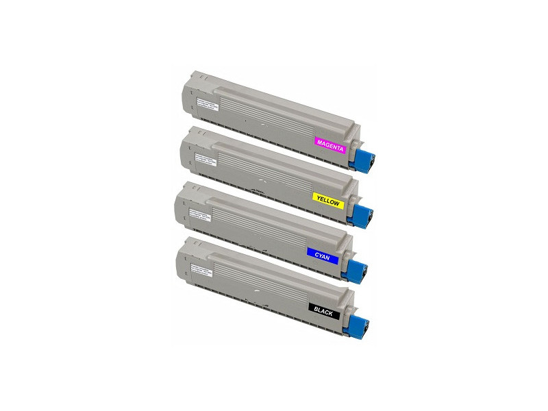 Compatible Toner Color Set OKIES8451C CYAN pour OKI - 44059259