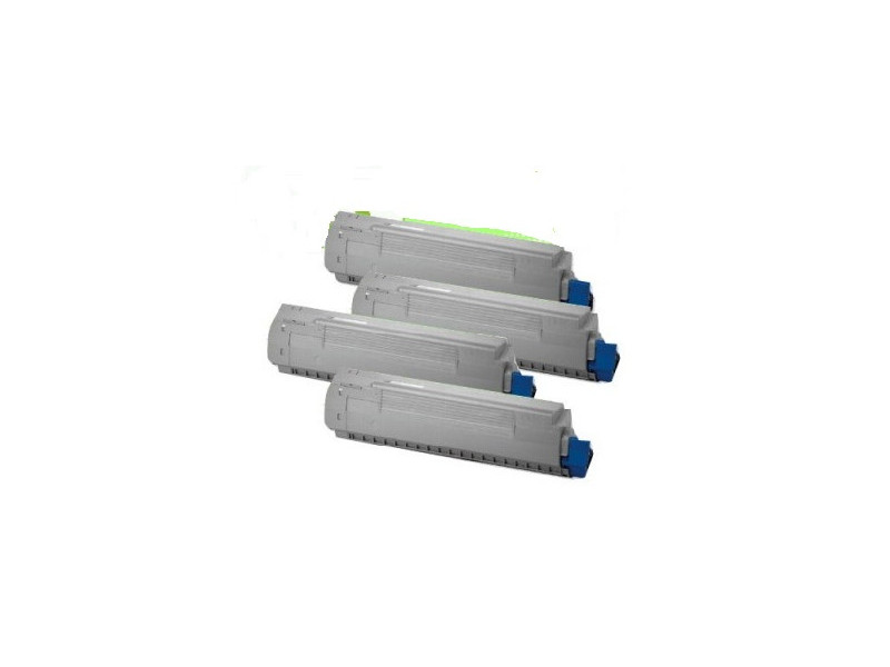 Compatible Toner Color Set OKIES8431Y Yellow pour OKI