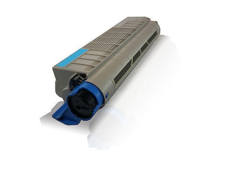 Compatible Toner Color Set OKIES3640CA3 CYAN pour OKI - 43837106