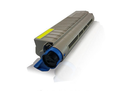 Compatible Toner Color Set OKIES3640YA3 Yellow pour OKI - 43837108