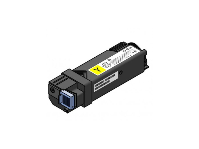 Toner compatible Oki 46507621 - Jaune - 11.500 pages