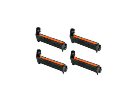 Compatible Toner Drum Unit OKIDR712BK Black pour OKI - 46507416