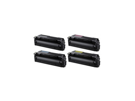 Compatible Toner Color Set CLT603Y Yellow pour Samsung - CLT-Y603L