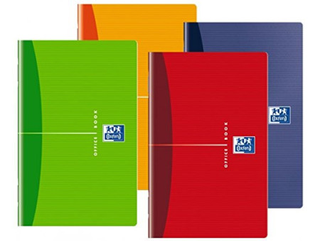Oxford Office carnet, 90 x 140 mm, quadrillé, 96 pages