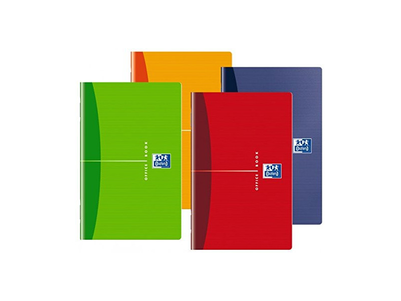 Oxford Office carnet, 90 x 140 mm, quadrillé, 96 pages