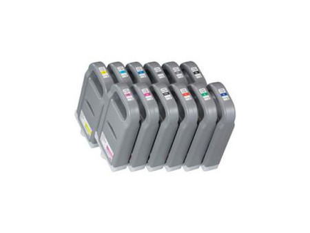 Compatible Plotter cartridges  PFI1700C CYAN pour Canon - 0776C001