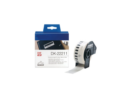 Compatible Label & Ribbon NCDK22211 White pour Brother
