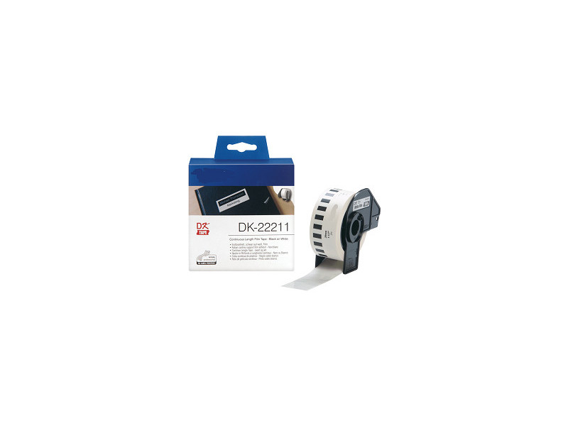 Compatible Label & Ribbon NCDK22211 White pour Brother