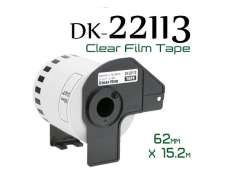 Compatible Label & Ribbon NCDK22113 Clear pour Brother