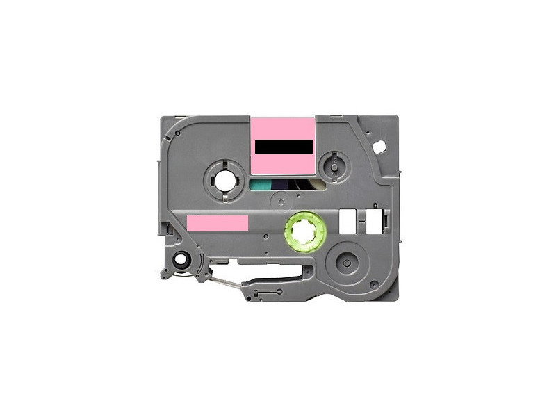 Compatible Label & Ribbon NCTZEMQE31 Black-Pink pour Brother