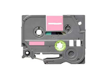Compatible Label & Ribbon NCTZEMQP35 White-Pink pour Brother