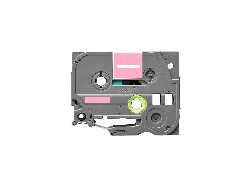 Compatible Label & Ribbon NCTZEMQP35 White-Pink pour Brother