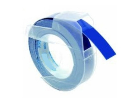 Ruban compatible Dymo S0898140 - 9mm x 3m - Bleu