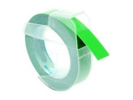 Ruban compatible Dymo S0898160 - 9mm x 3m - Vert