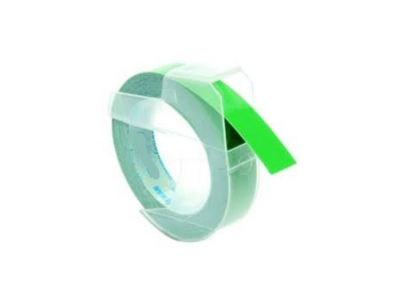 Ruban compatible Dymo S0898160 - 9mm x 3m - Vert