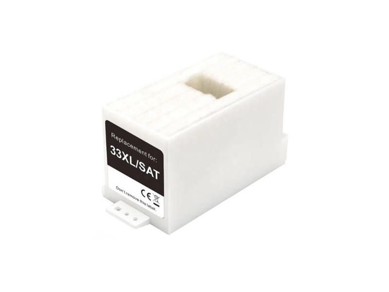 Boite de maintenance compatible Epson WTE-33XL E-33XL/SAT - Noir