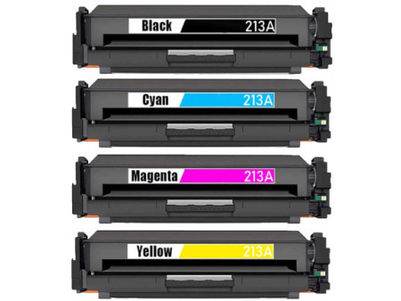 Compatible Toner Color Set HPW2132A Yellow pour HP - 213A