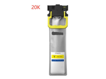 Cartouche compatible Epson T11PXLY C13T11P440 - Jaune - 20.000 pages