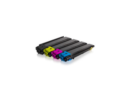 Compatible Toner Color Set UTCLP3721Y Yellow pour Utax/Triumph-Adler - 4472110016+Waster