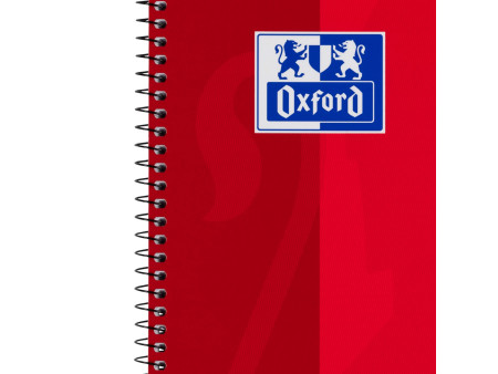 Oxford Cahier, format A4+, quadrillé, 160 pages,marge gauche