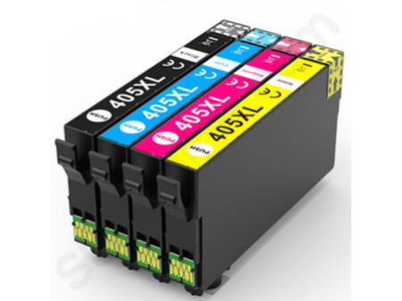 Lot de 4 cartouches compatibles Epson 405XL