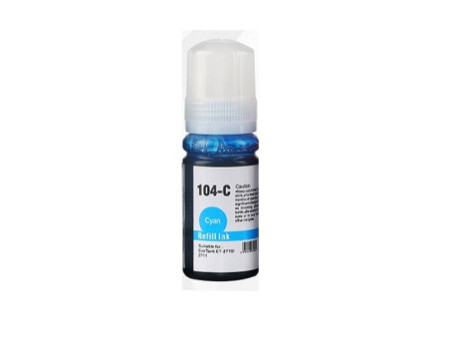 Cartouche compatible EPSON 104 Cyan C13T00P240