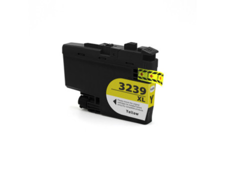 Cartouche compatible BROTHER Jaune LC3239XLY