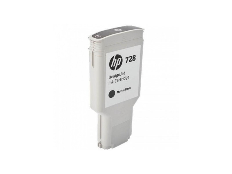 Cartouche compatible HP 728 - F9J68A - 300ml - Noir mate