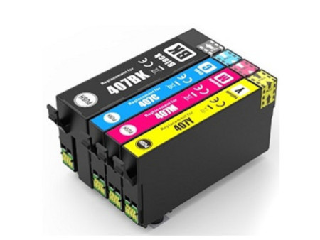 Multipack 4 cartouches compatibles Epson 407 407XL BK/C/M/Y