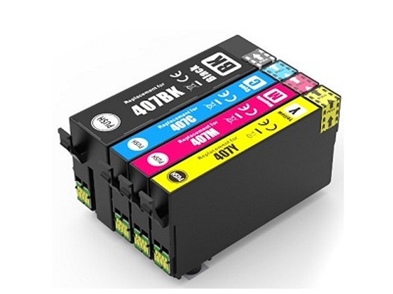 Multipack 4 cartouches compatibles Epson 407 407XL BK/C/M/Y